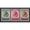 1956 - COB 991/3** - SCOTT B589/91 - MNH