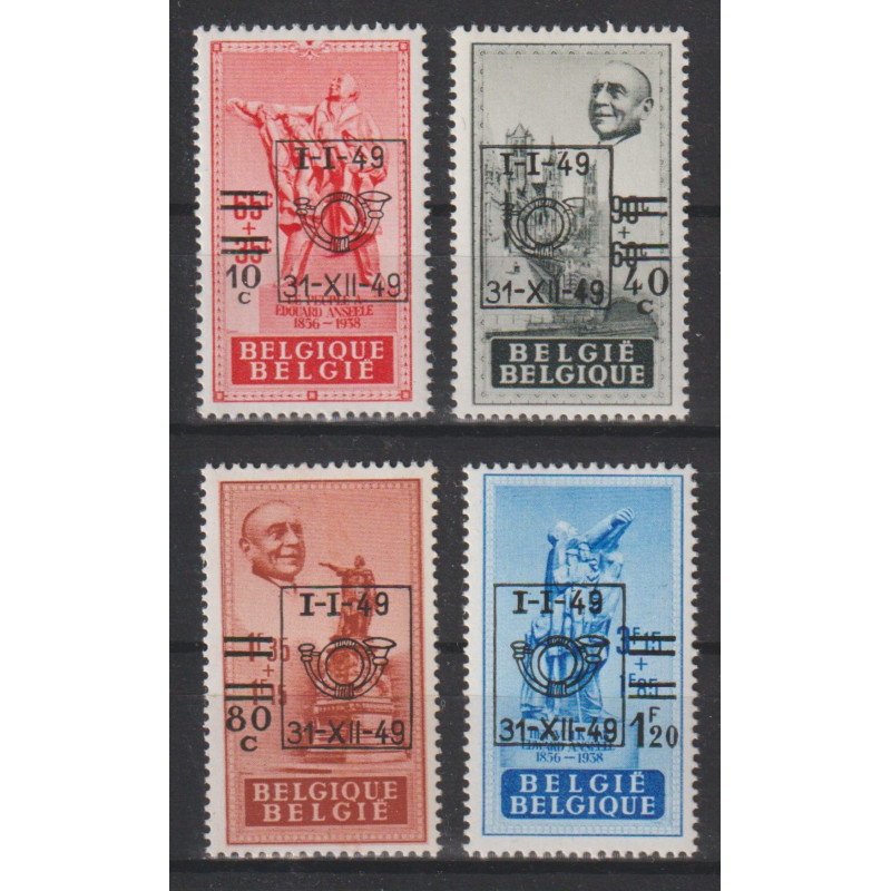 1949 - COB 803/6** - Scott 395/8 - MNH