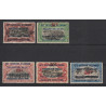 1922 - Ruanda-Urundi - COB 45/9* - Overprinted and Surcharged - MH