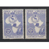1955 - CONGO - COB 337/8** - SCOTT 298/9 - MNH