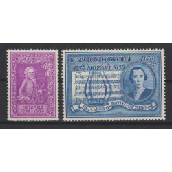 1956 - CONGO - COB 339/40**...