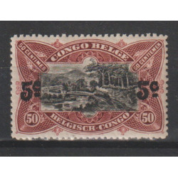 1922 - Congo - COB 95** -...