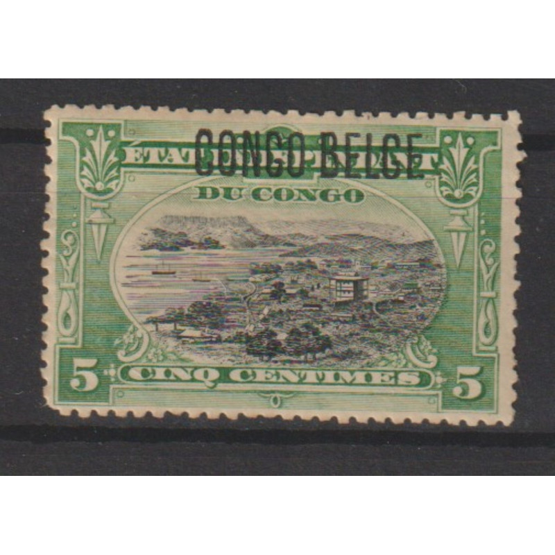 1909 - Congo - COB 40* - SCOTT 31 - Overprinted CONGO BELGE - MH