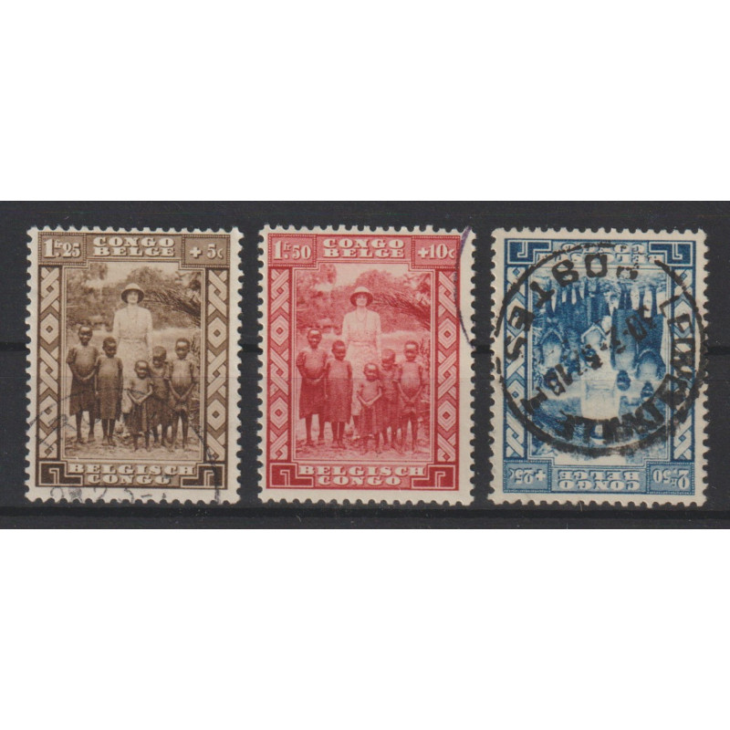 1936 - CONGO - COB 194/6 - SCOTT B23/5
