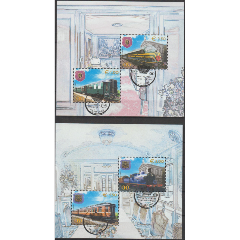2003 - Railway - COB TRVBL5 + TRVBL6 - 2 sheets