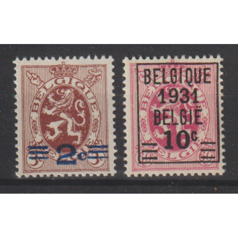 1931 - COB 315/6** - SCOTT 225/6 - MNH