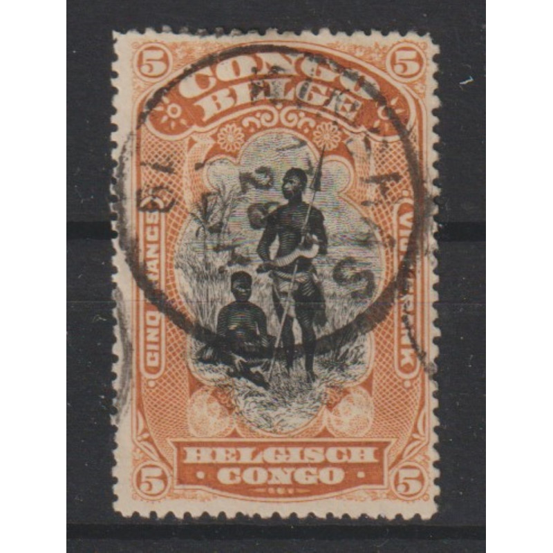 1915 - Congo - COB 71 - SCOTT 58 - Perforation 15