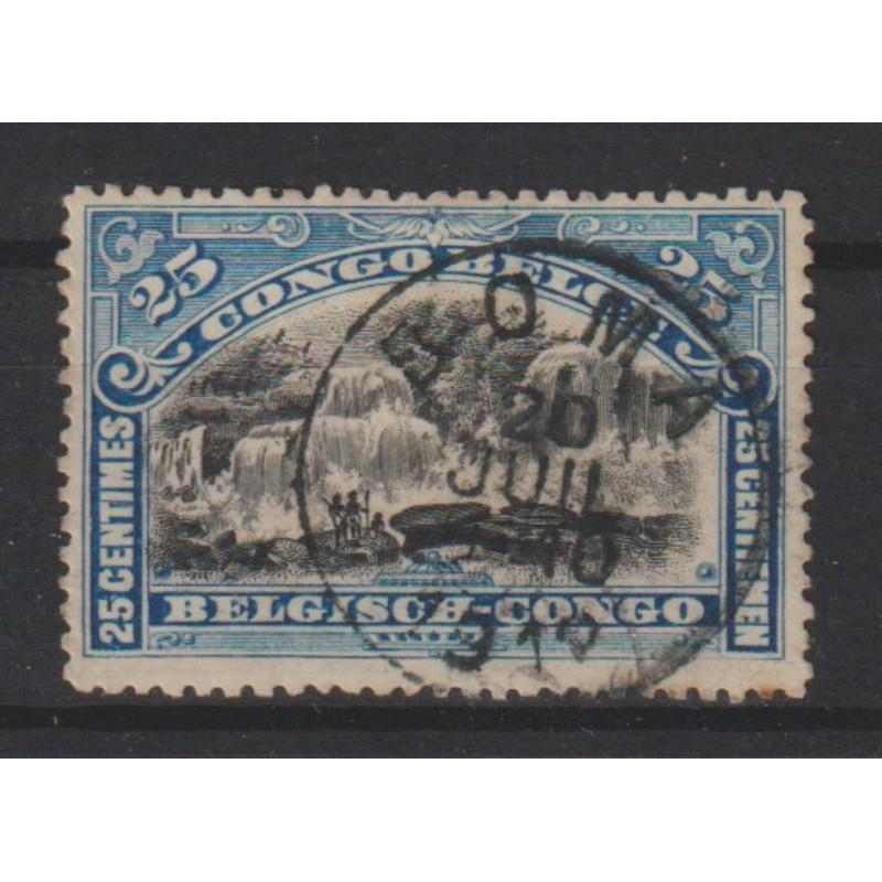 1910 - Congo - COB 57 - SCOTT 49 - Perforation 15
