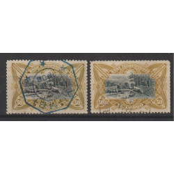 1894 - CONGO - COB 25 + 25a...