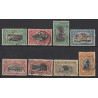 1915 - Congo - COB 64/71 - SCOTT 48 + 51 + 53 + 55 + 58 + 60/62