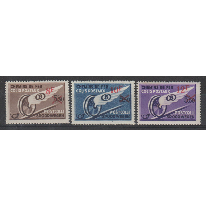1946 - COB TR291/3** - SCOTT Q297/9 - MNH