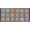 1922 - Postage Due - COB TX32/48** + 43a** - SCOTT J22/34 + J35/9 - MNH