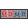 1922 - Tête-Bêche - COB KP1/2* - MH