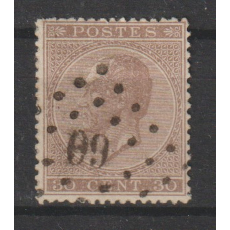1865/6 - COB 19A - SCOTT 20 - Perforation 15