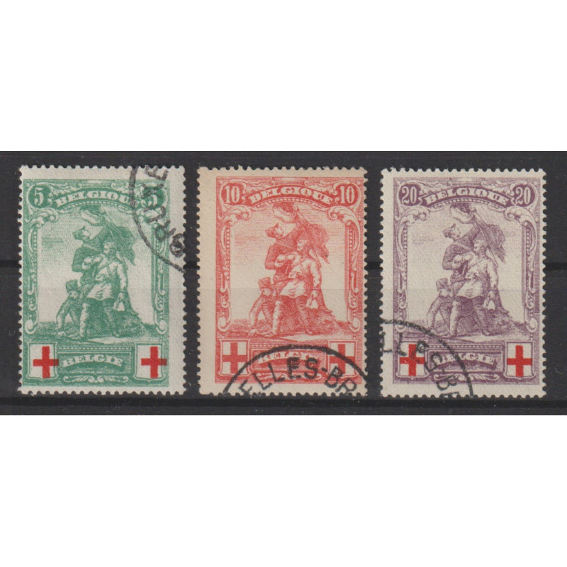 1914 - COB 126/8 - SCOTT B28/30