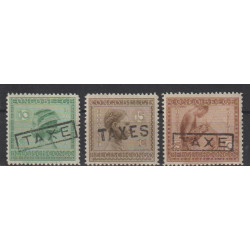 1923 - CONGO - Postage Due...