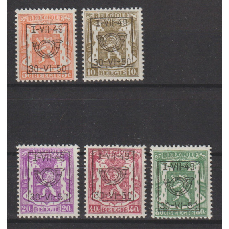 1949 - COB PRE594/8** - 37 - MNH