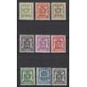 1943 - COB PRE493/501** - 24 - MNH