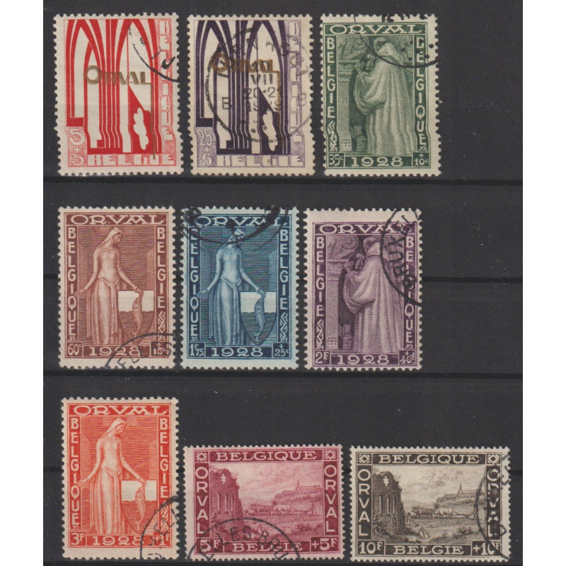 1928 - COB 258/66 - SCOTT B69/77 - ORVAL