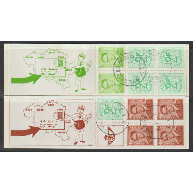 1972 - COB B8/9 - SCOTT 434e/f - Booklet