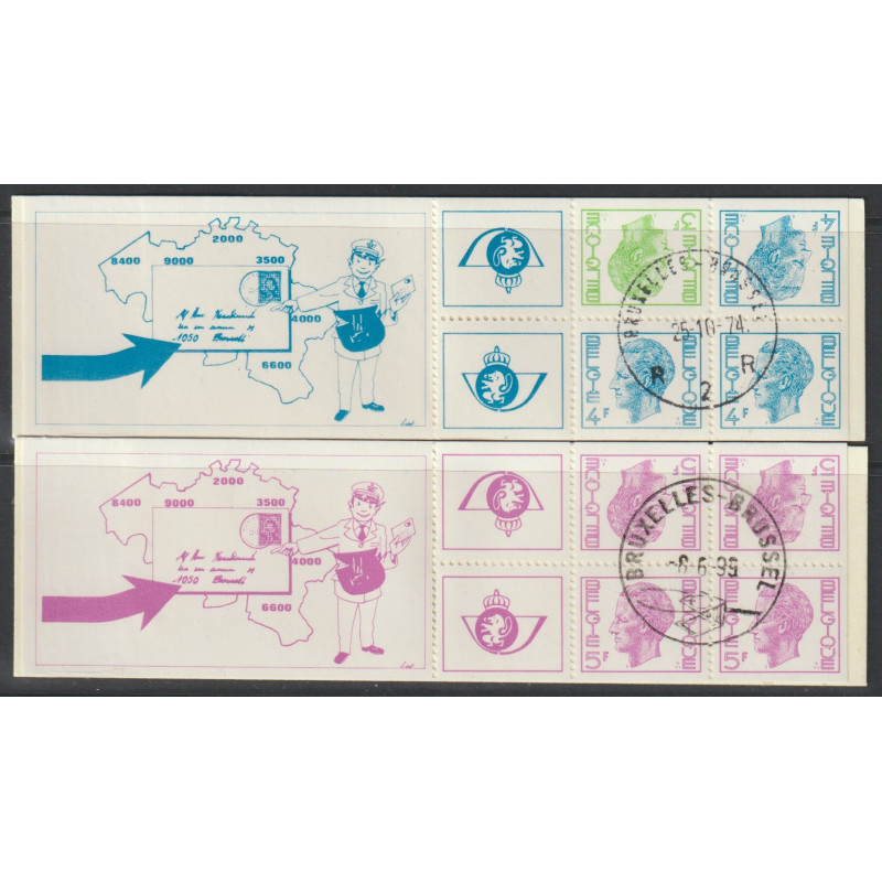 1973 - COB B10/11 - Scott 782a + 785a - Booklet
