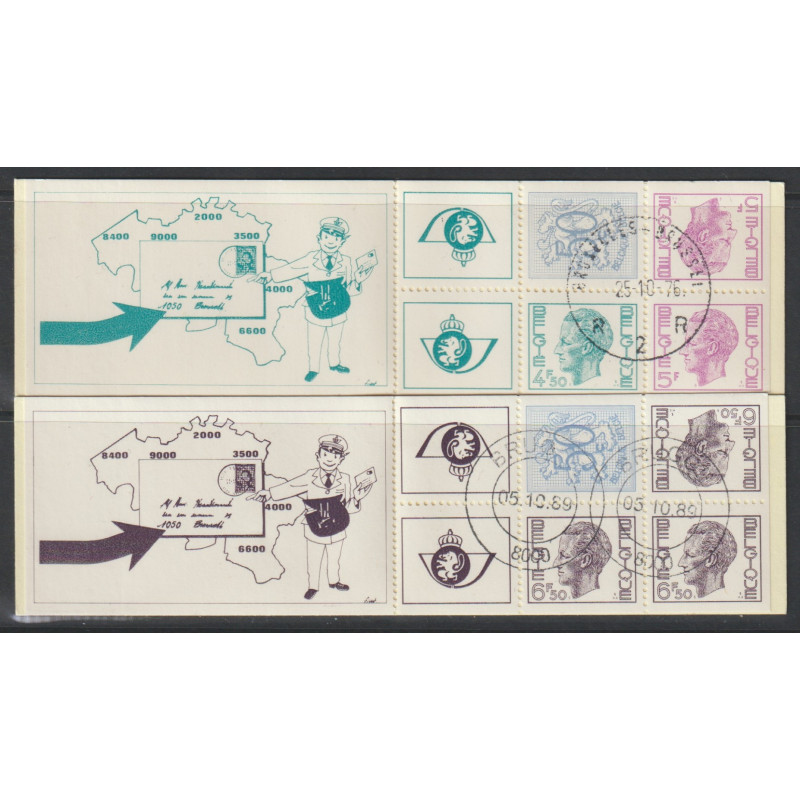 1975 - COB B12/13 - Scott 432a/b - Booklet