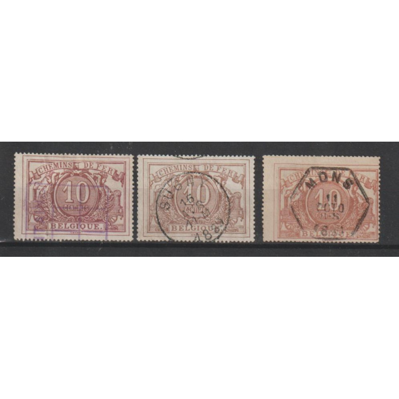 1882/94 - COB TR7 + a/b - Scott Q7 - The 3 different shades