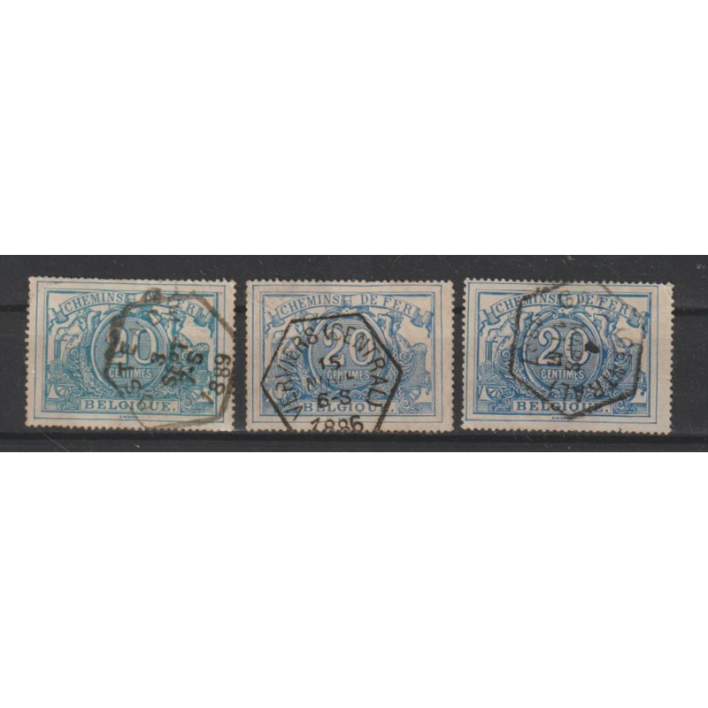 1882/94 - COB TR9 + a/b - Scott Q9 - The 3 different shades