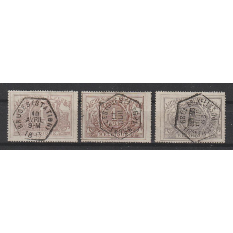 1882/94 - COB TR13 + a/b - Scott Q14 - The 3 different shades
