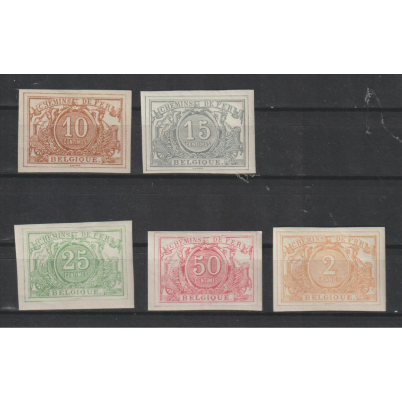 1882/94 - Railway - Imperforated