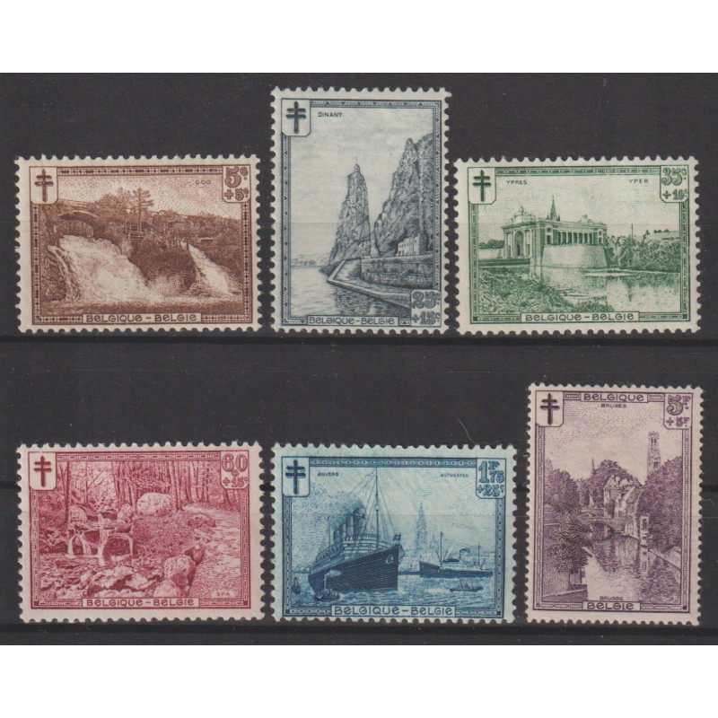 1929 - COB 293/8* - SCOTT B93/8 - MH