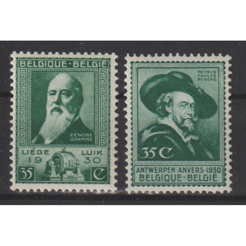 1930 - COB 299/300** - SCOTT 216/7 - MNH