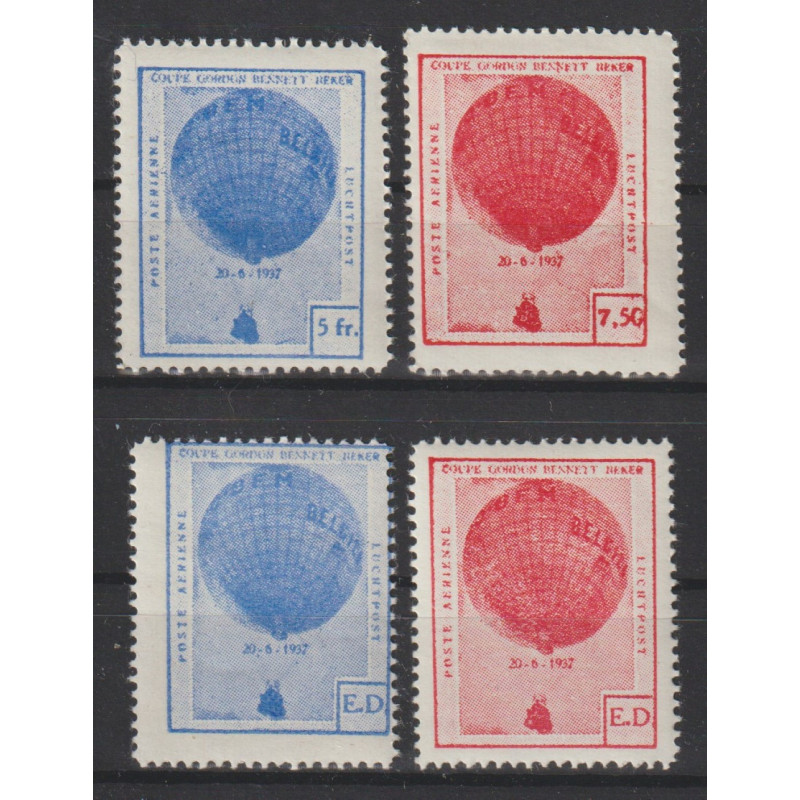 1937 - Erinnophilie - COB E15/8** - MNH