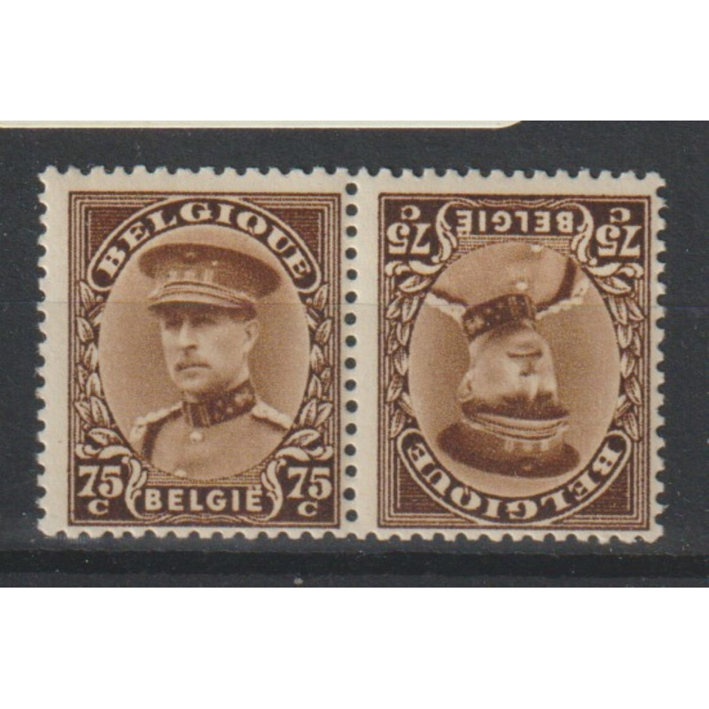 1932 - Tête-bêche - COB KP15** - MNH