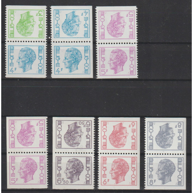1973/8 - Tête-bêche - COB KP23/9** - MNH