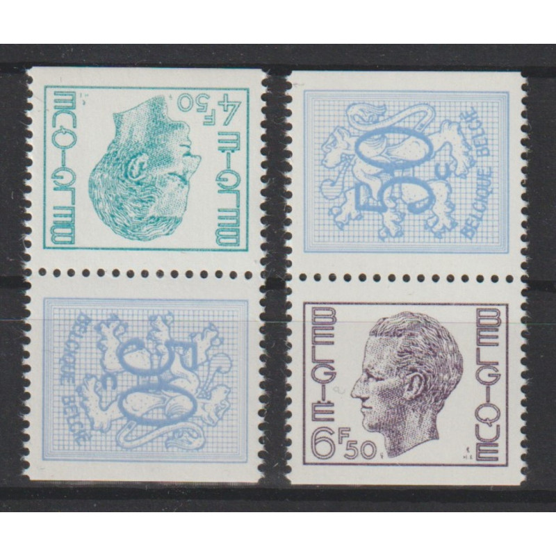 1973/8 - Tête-bêche - COB KP30/1** - MNH