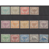 1915 - COB TR58/62** + 64/71** + 73** - SCOTT Q61/5 + 67/74 + 81 - MNH