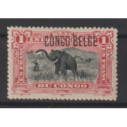 1909 - Congo - COB 46* -...