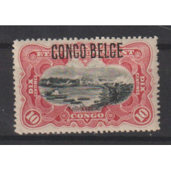 1909 - Congo - COB 41** -...