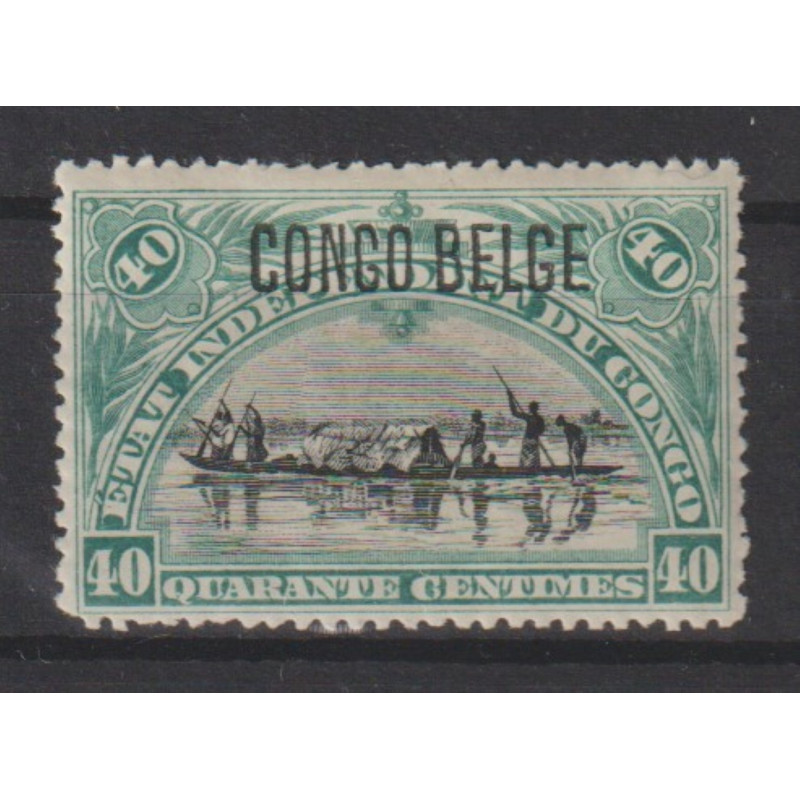 1909 - Congo - COB 44** - SCOTT 35 - Overprinted CONGO BELGE - MNH