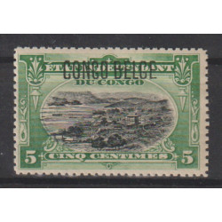 1909 - Congo - COB 40** -...