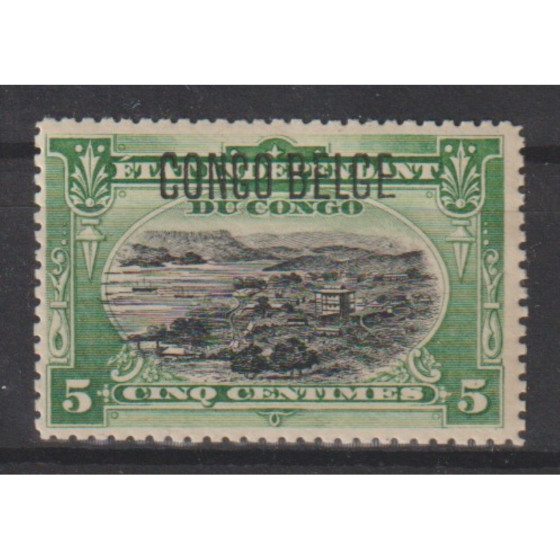 1909 - Congo - COB 40** - SCOTT 31 - Overprinted CONGO BELGE - MNH