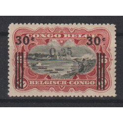 1923 - Congo - COB 104A** -...