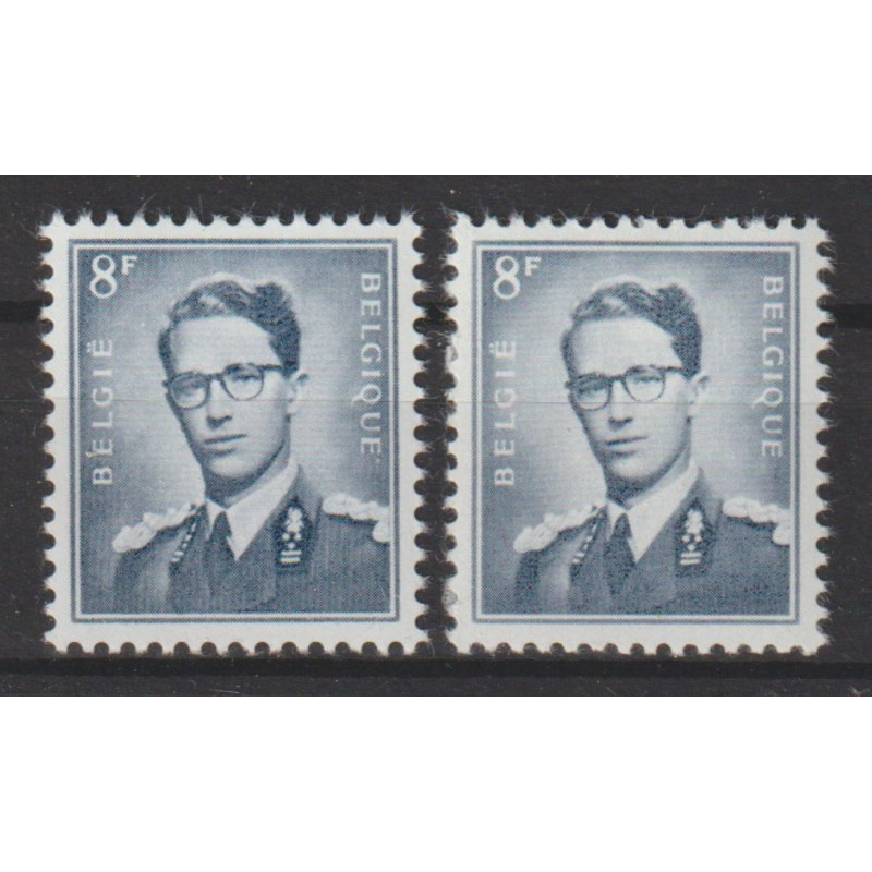 1958 - COB 1071 + a** - SCOTT 464 - The 2 different shades - MNH