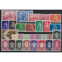 1945** - Year set - 29 stamps - MNH