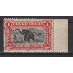 1910 - Congo - COB 60** -...