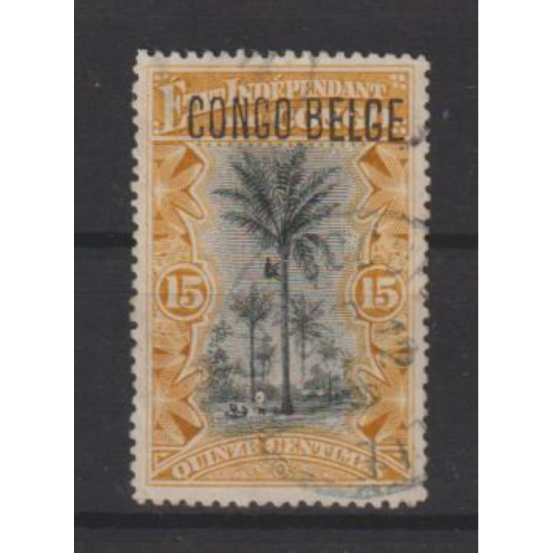 1909 - Congo - COB 42 - SCOTT 33 - Overprinted CONGO BELGE