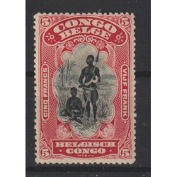 1910 - Congo - COB 62* -...