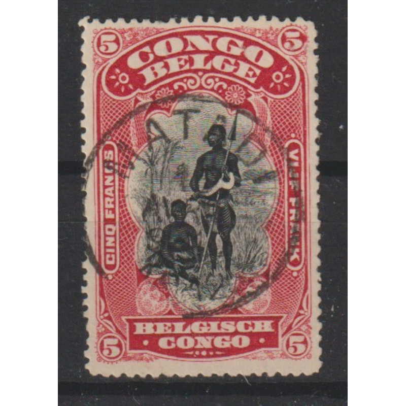 1910 - Congo - COB 62 - SCOTT 57 - Perforation 15