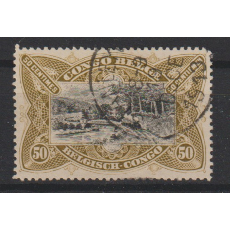 1910 - Congo - COB 59 - SCOTT 52 - Perforation 15